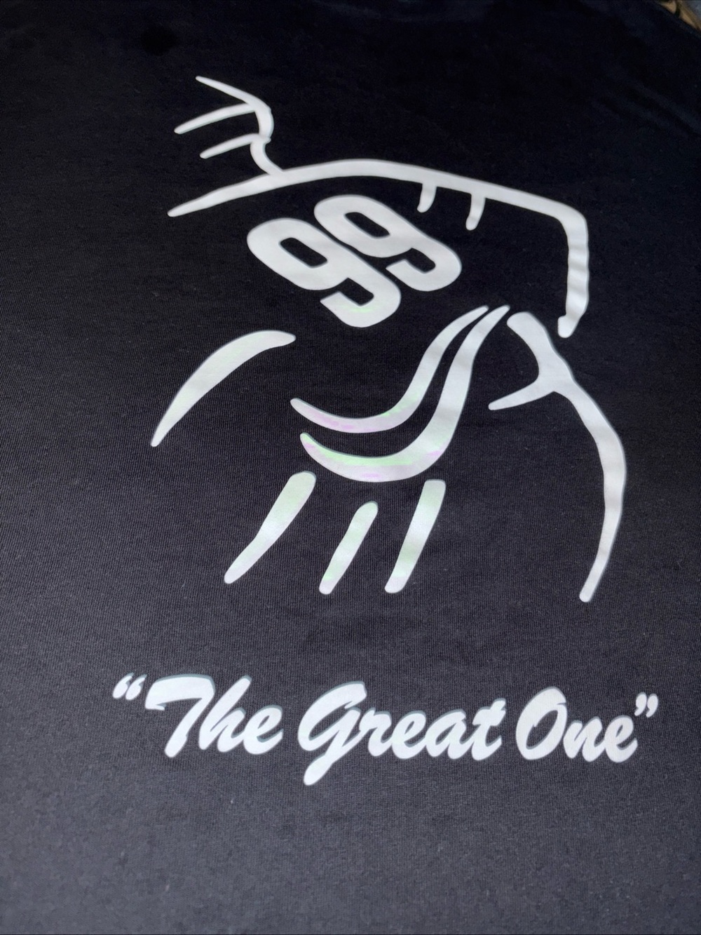 OVO Black Short Sleeve Tee with White Graphic